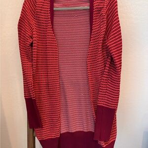 Red and Black Women's Sweater